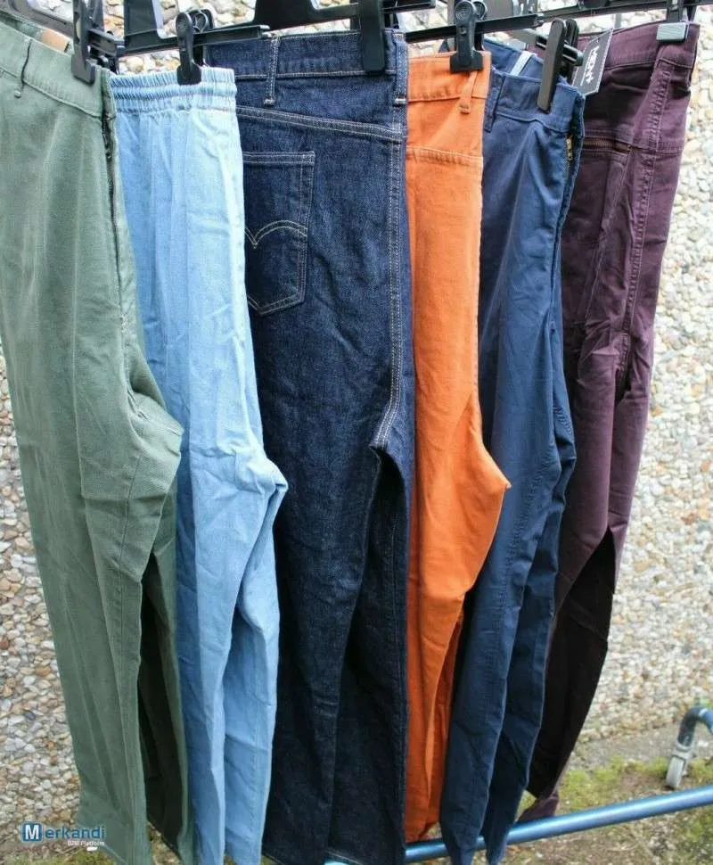 1.201 piezas Pantalón de hombre tallas grandes talla 50-62 Verano Invierno Hombre+ Babista Mix NUEVO 60*