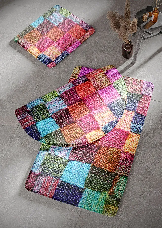 Alfombra de baño con espuma viscoelástica Varios colores