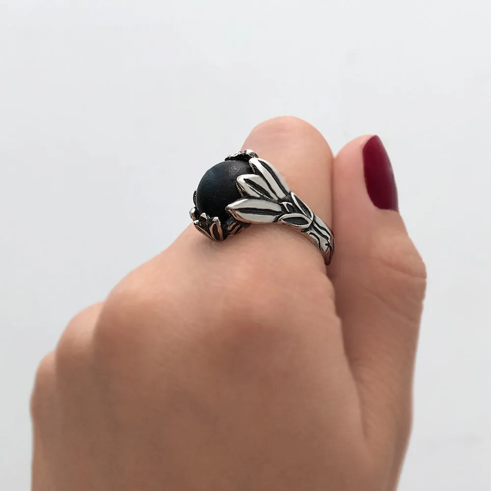 Anillo Tulipán en Plata