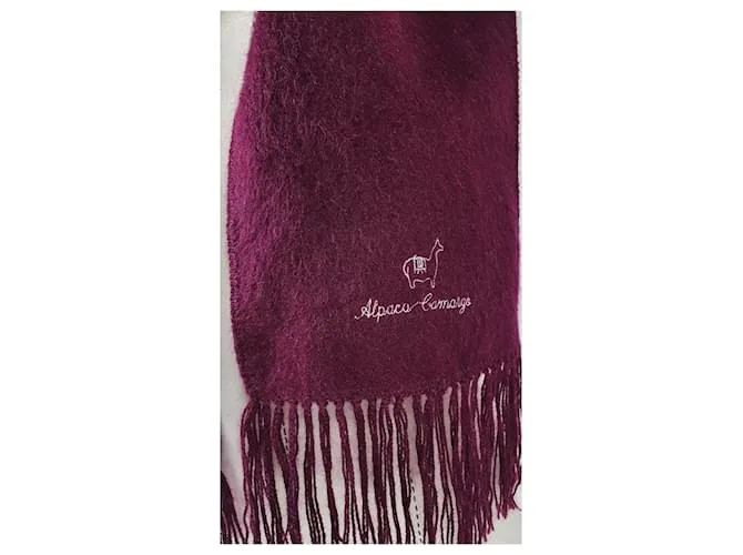 Autre Marque Bufandas Morado oscuro 