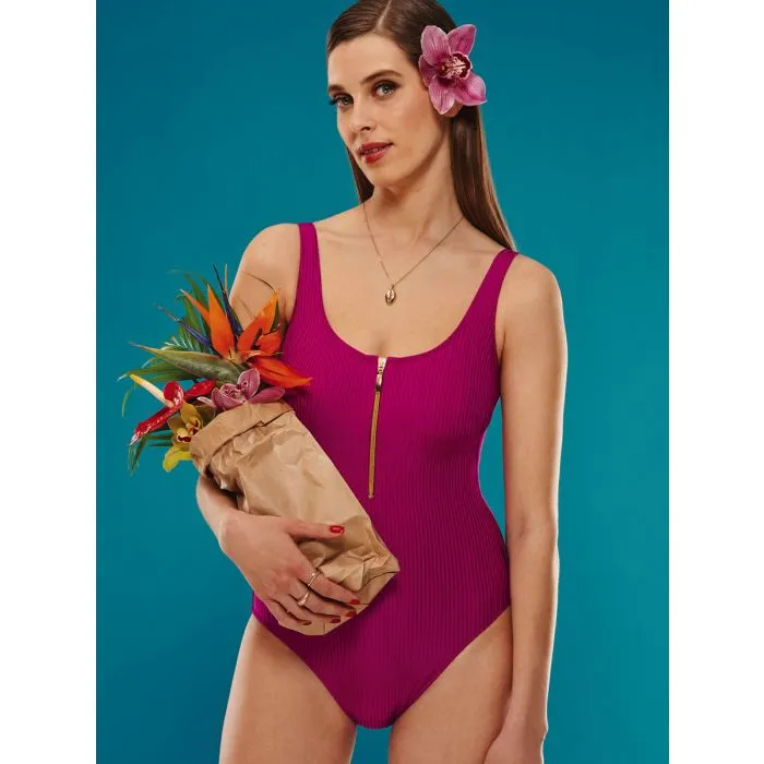 Bañador Rosa Faia Shiny Eco Elouise 7747