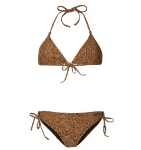 Bikini de triángulo Protest Eva para mujer (negro verdadero)