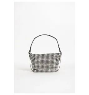 bolso de fiesta xail - plata