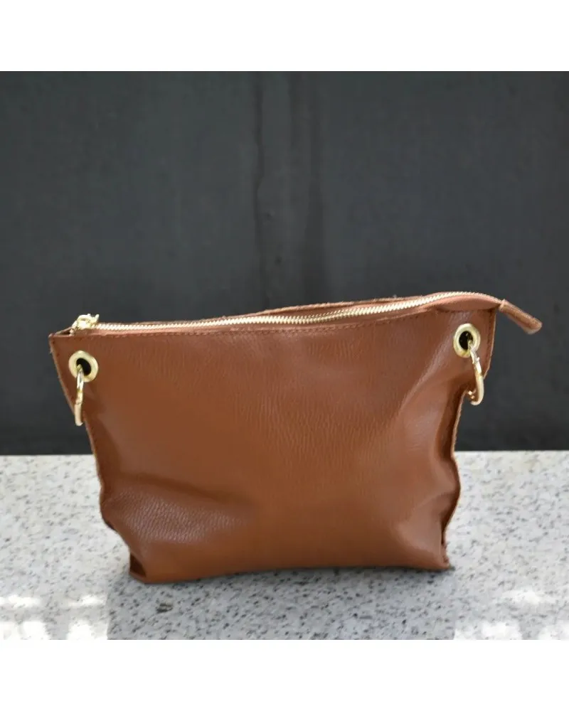 Bolso de piel de estilo bandolera 1273