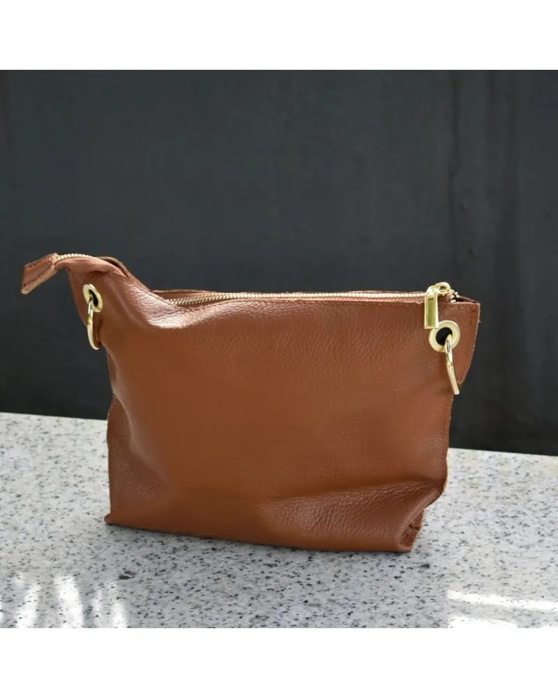 Bolso de piel de estilo bandolera 1273