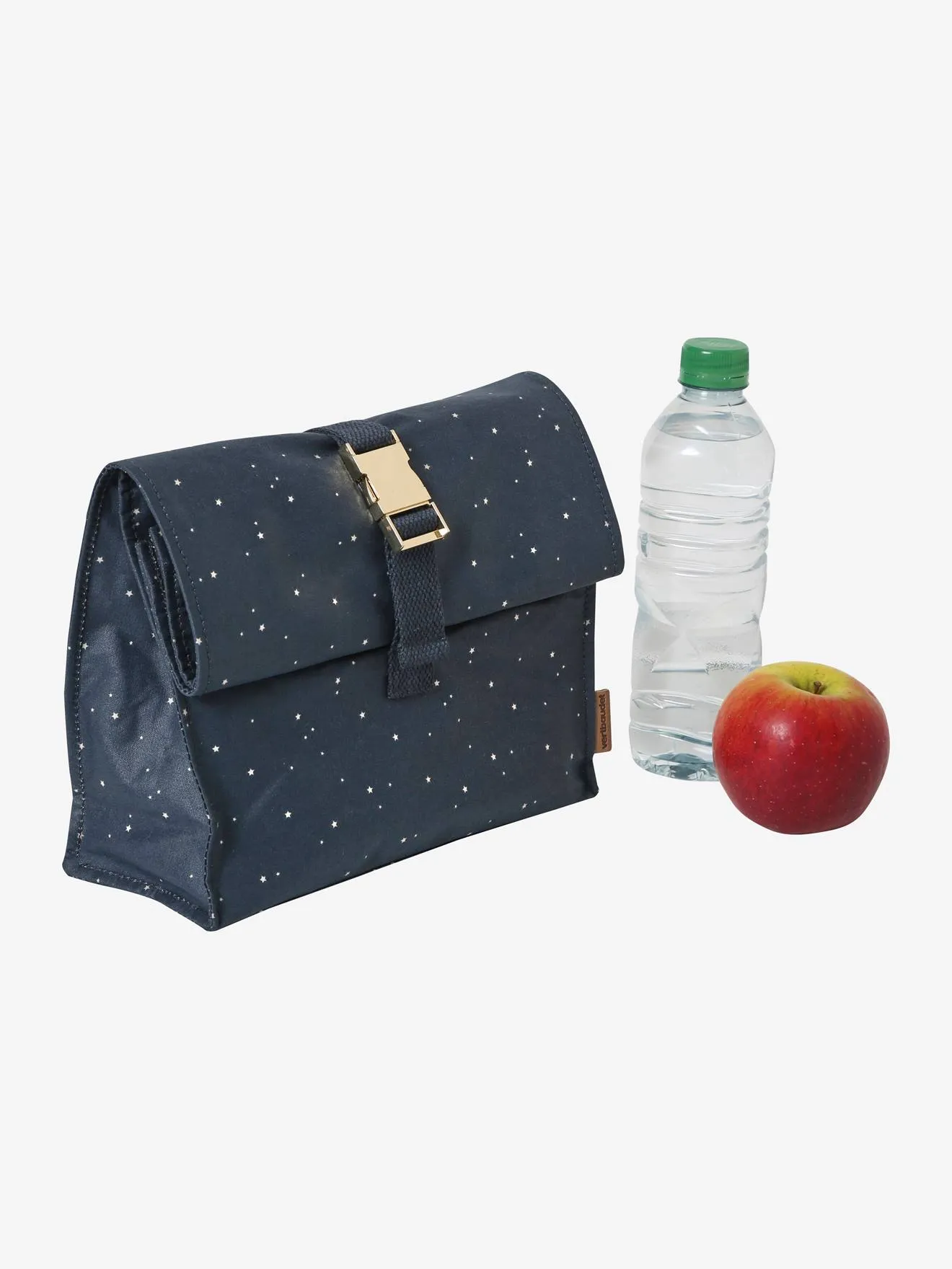 Bolso para meriendas de algodón con revestimiento