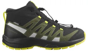 Bota Salomon XA PRO V8 MID CSWP J Negro/Verde