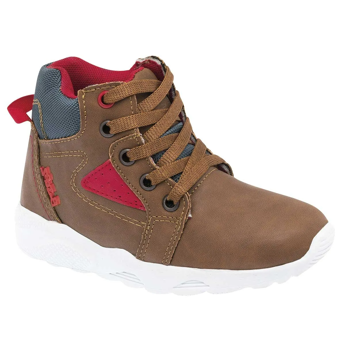 Botas Exterior Sintético Color Camel Para Niño De RBCOLLECTION