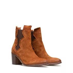 Botas Mujeres MOMA 1CS037-OL Oliver 9Bruciato Gamuza Marron