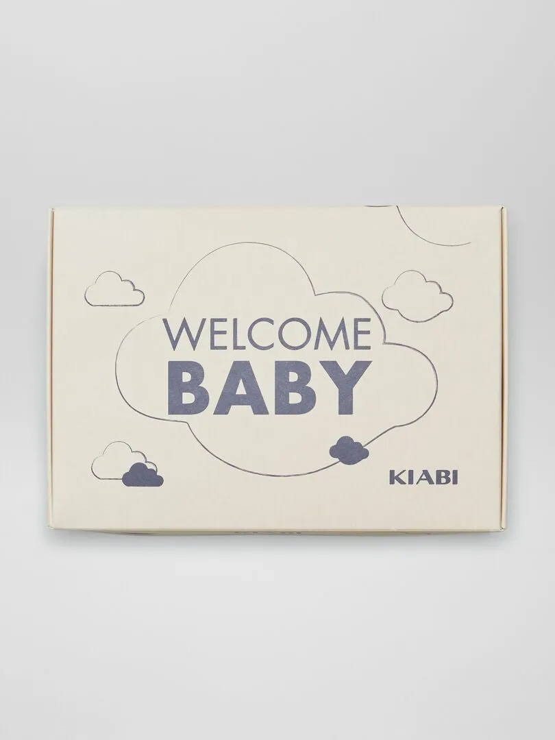 Box de nacimiento 'Welcome Baby' 5 piezas - Unisex - MARRON