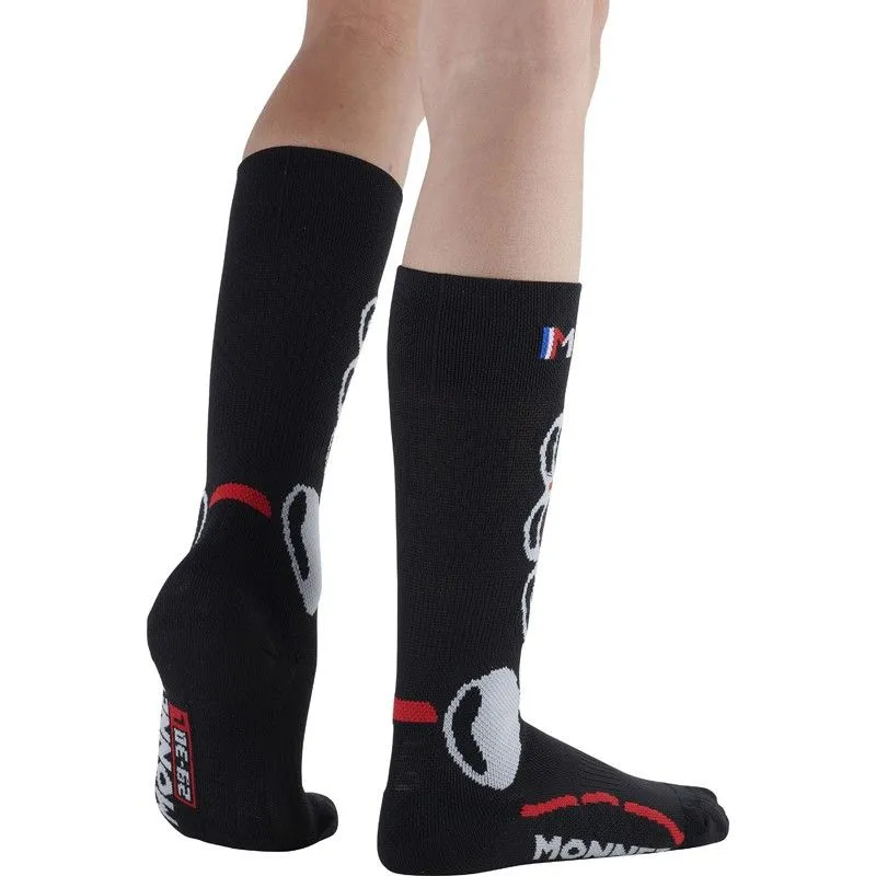 Calcetines de esquí Monnet Energy Hi-perf (Rojo) Junior