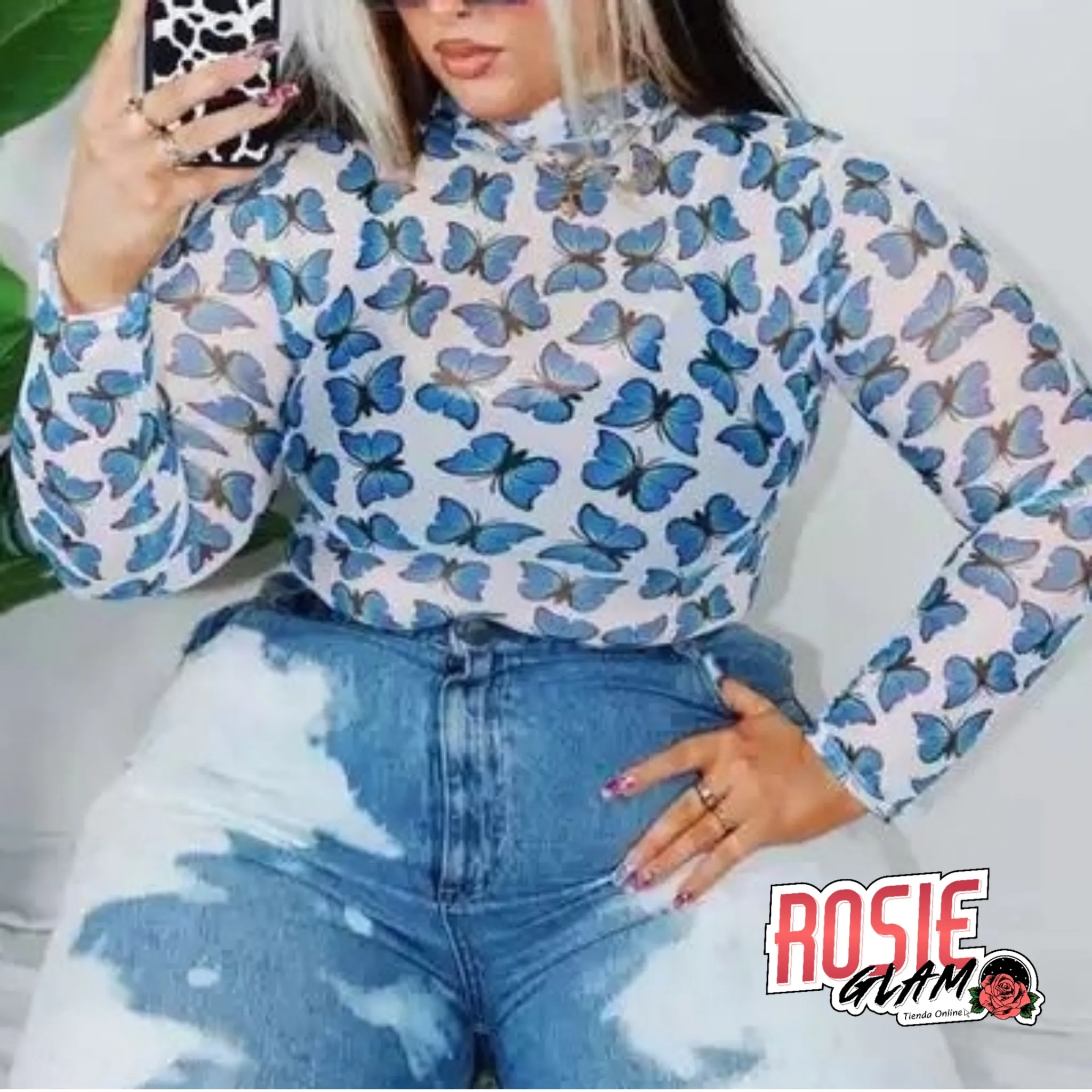 Camibuzo Malla Mariposas - Rosieglam