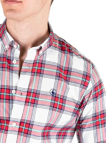 camisa el ganso basket rojo para hombre