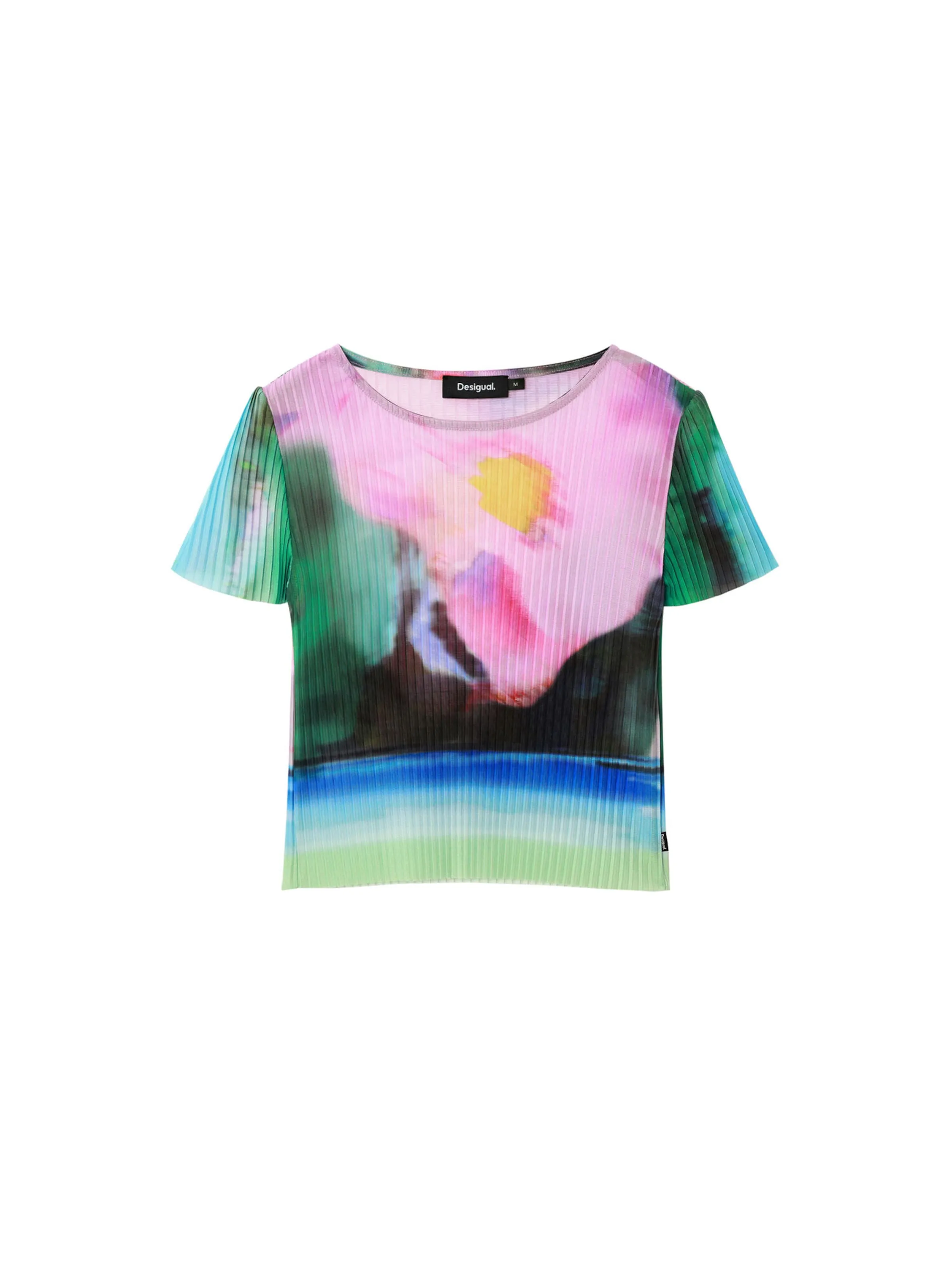 Camiseta Desigual en Mezcla De Colores