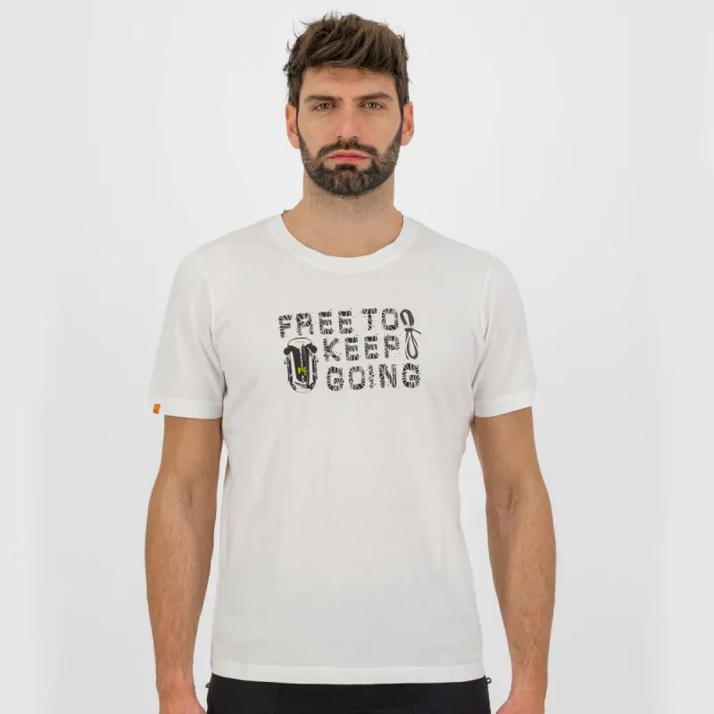 Camiseta Karpos Crocus (Blanco) hombre