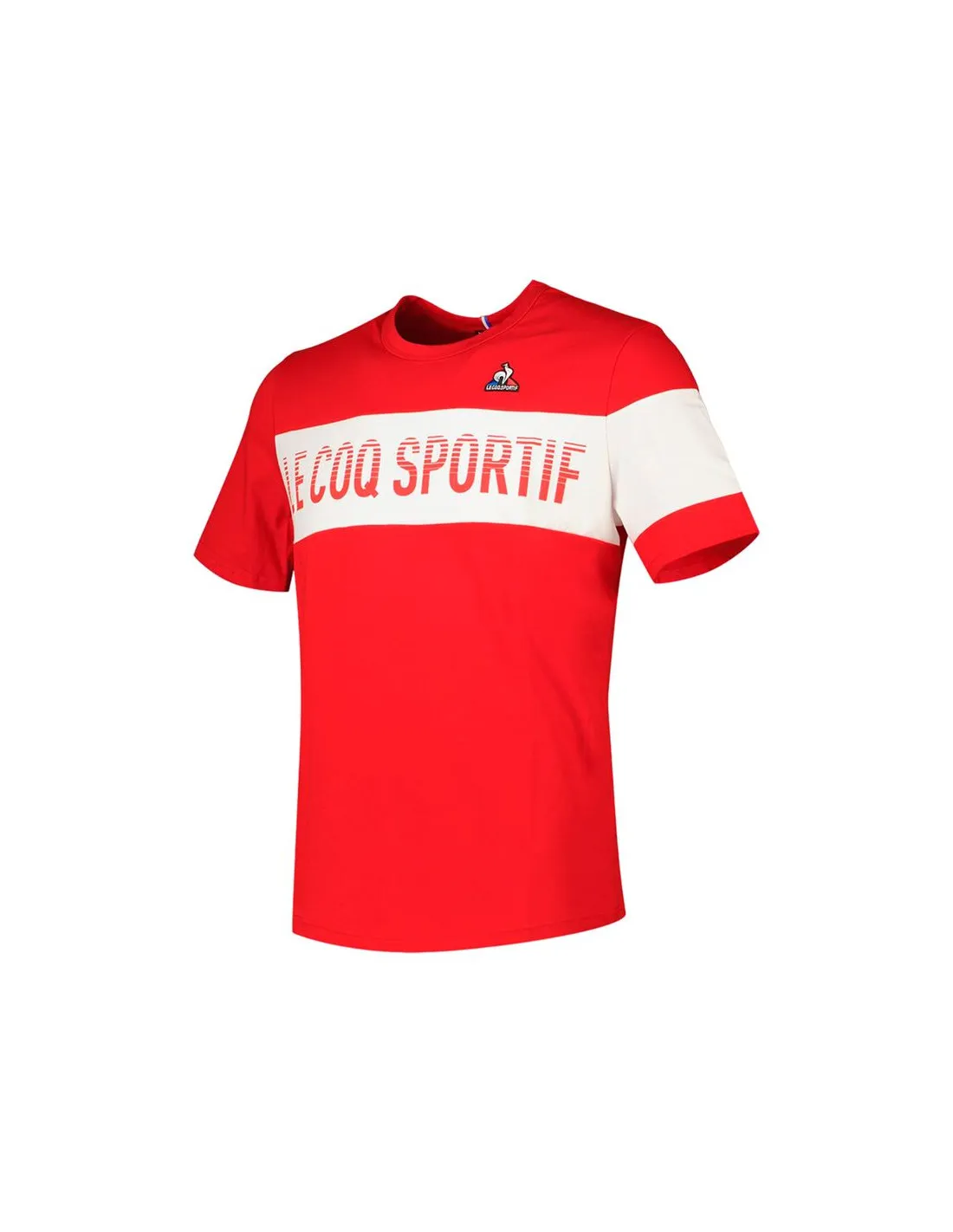 Camiseta Le coq Sportif N°2 Rouge Electro/N.Optical