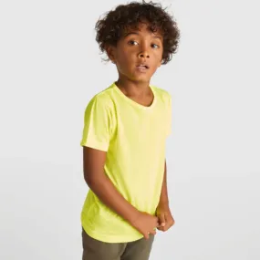 Camiseta Manga Corta Niños Colores Fluor Akita de Roly