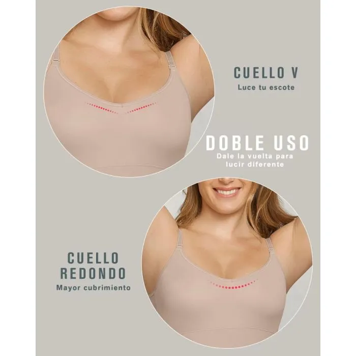 Camiseta multiusos de control de abdomen Leonisa 015824