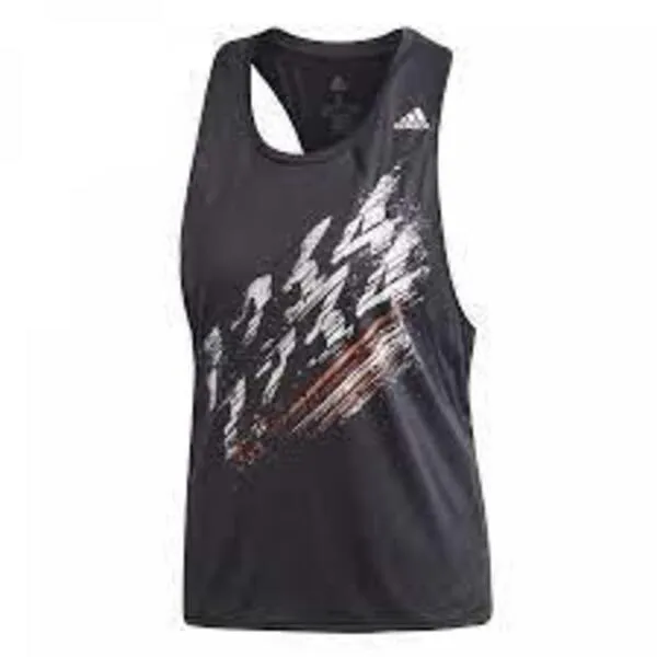 Camiseta Running Mujer Adidas Speed Tank Negro