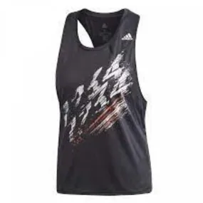 Camiseta Running Mujer Adidas Speed Tank Negro