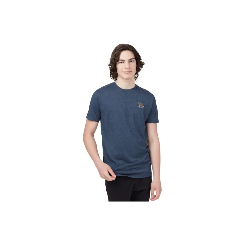 Camiseta Tentree SASQUATCH (MOONLIT OCEAN HEATHER) hombre