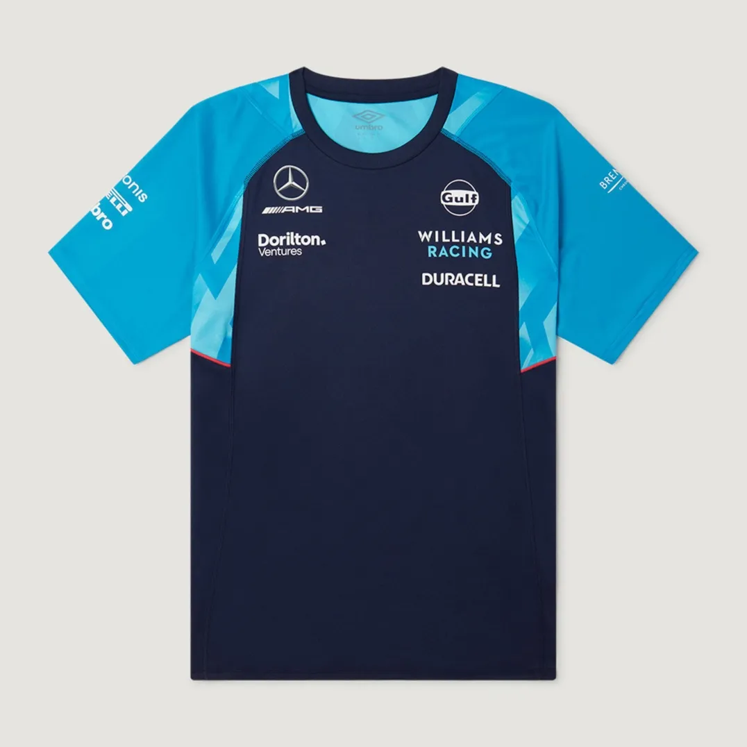 Camiseta Umbro Williams Racing Training Jersey Peacoat / Diva Blue