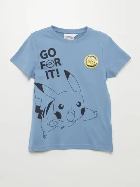 Camiseta 'Pokémon' - AZUL