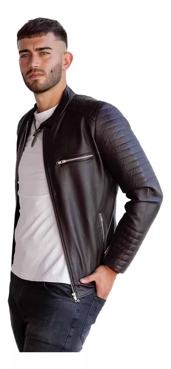 Campera De Cuero De Oveja 100% Legitimo De Hombre - Pau.b