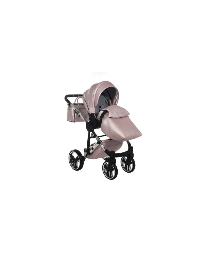 CARRO DUO FLUO ROSA BASE PLATA