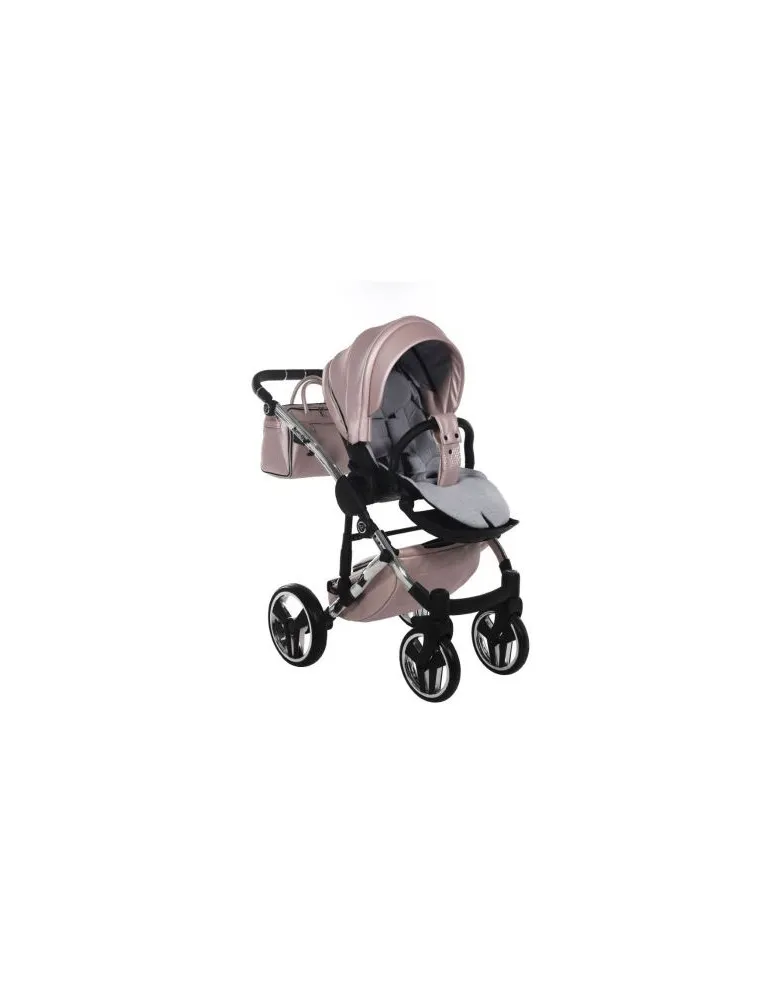 CARRO DUO FLUO ROSA BASE PLATA