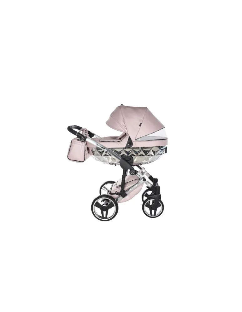 CARRO DUO FLUO ROSA BASE PLATA