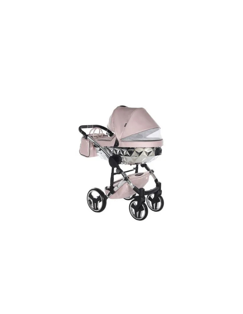 CARRO DUO FLUO ROSA BASE PLATA