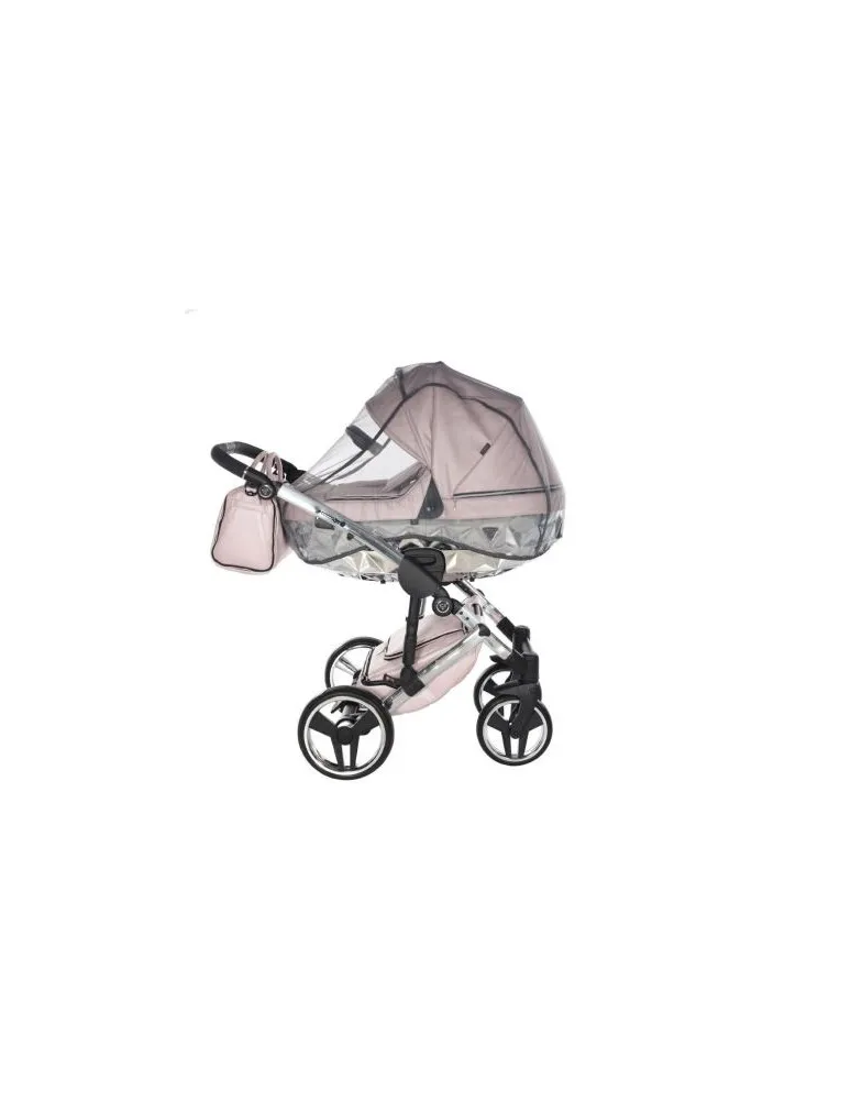 CARRO DUO FLUO ROSA BASE PLATA