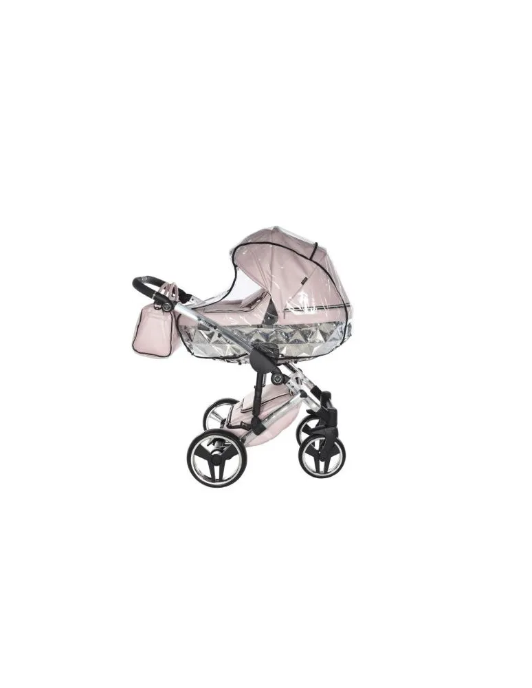 CARRO DUO FLUO ROSA BASE PLATA