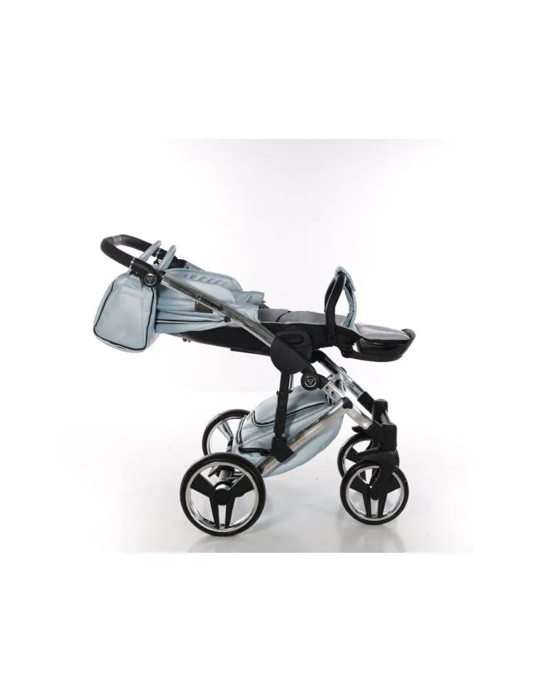 CARRO DUO JUNAMA FLUO LINE CELESTE/PLATA