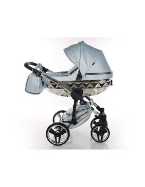 CARRO DUO JUNAMA FLUO LINE CELESTE/PLATA