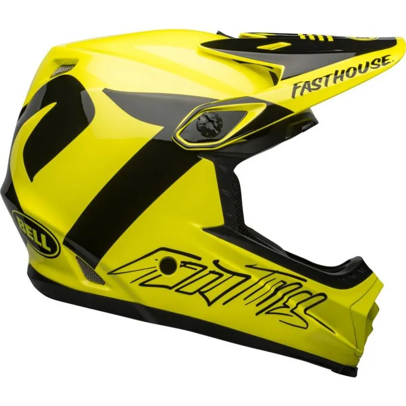 Casco bicicleta DH BELL Full-9 Fusion Mips (HI-VIZ/BLACK FH)