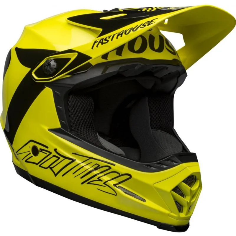 Casco bicicleta DH BELL Full-9 Fusion Mips (HI-VIZ/BLACK FH)