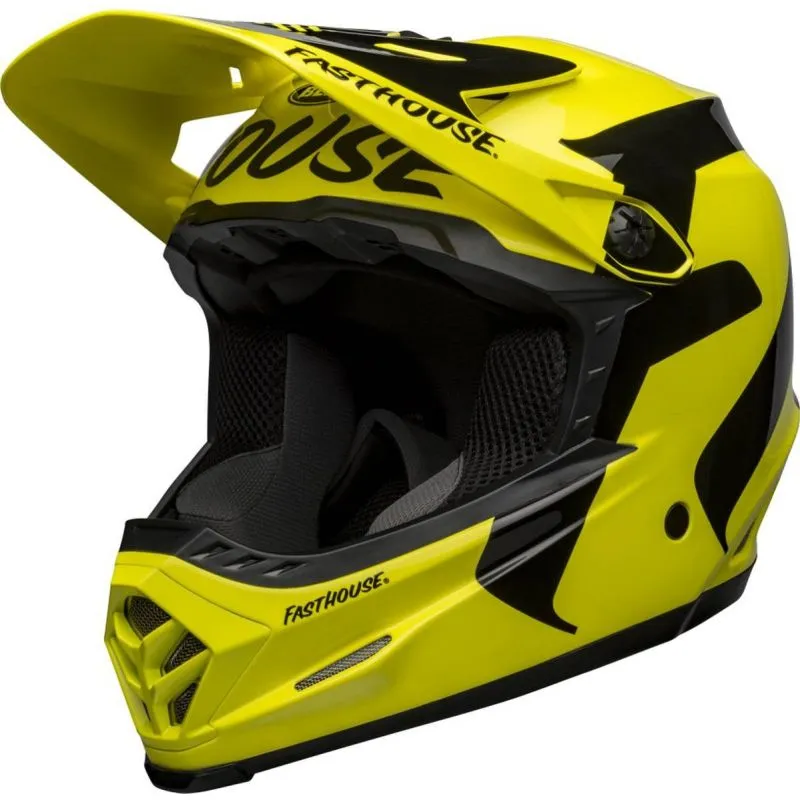 Casco bicicleta DH BELL Full-9 Fusion Mips (HI-VIZ/BLACK FH)