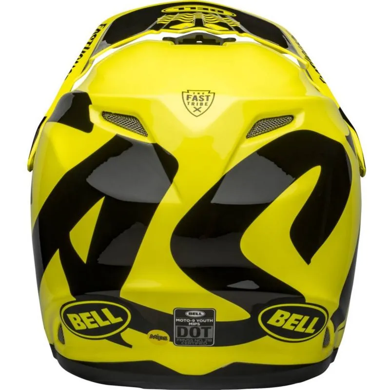 Casco bicicleta DH BELL Full-9 Fusion Mips (HI-VIZ/BLACK FH)