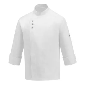 Chaqueta de cocina blanca Metal White - Egochef