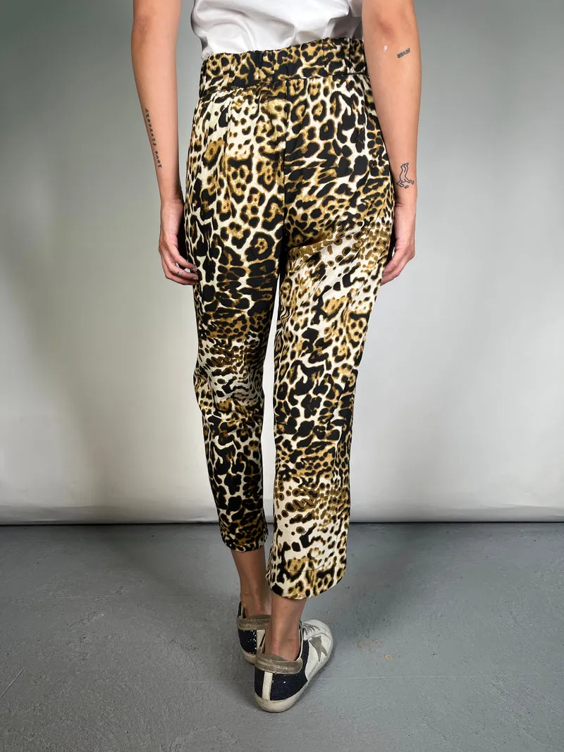 CHER Pantalón Animal Print