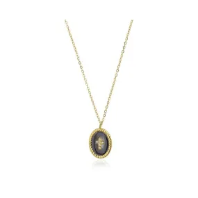 Collar ANARTXY Nuestro Padre 2022 con cruz y circonitas