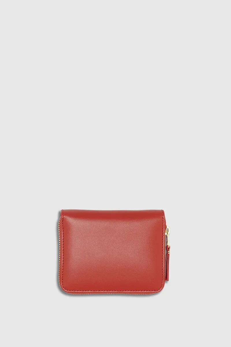 COMME DES GARÇONS WALLET CARTERA CLÁSICA ACORDEON NARANJA