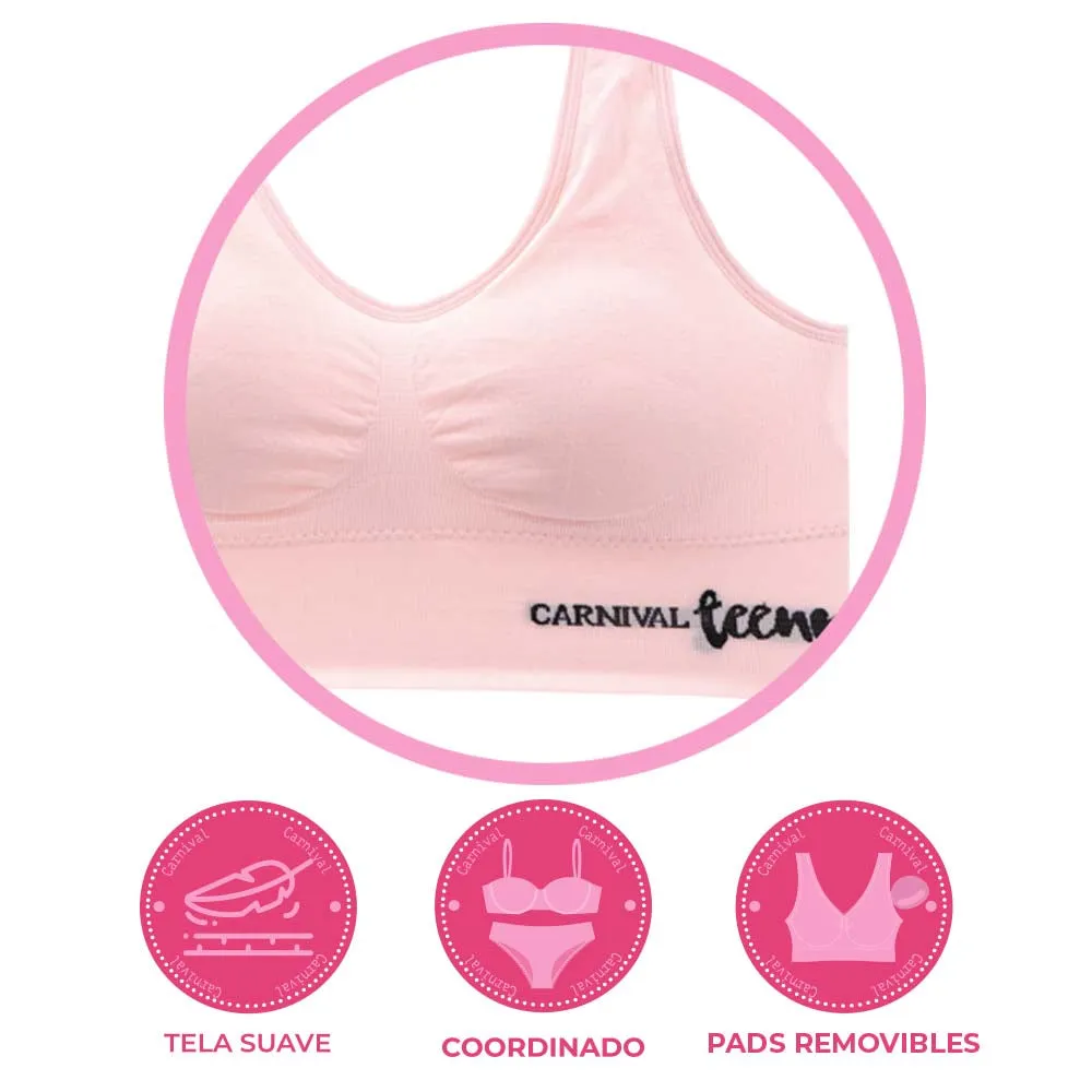 Coordinado Seamless para Teens  C4863-7863