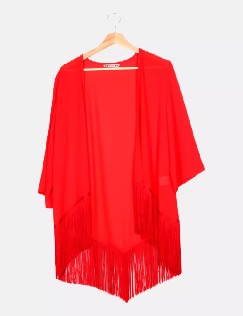 Creasur Kimono coral flecos