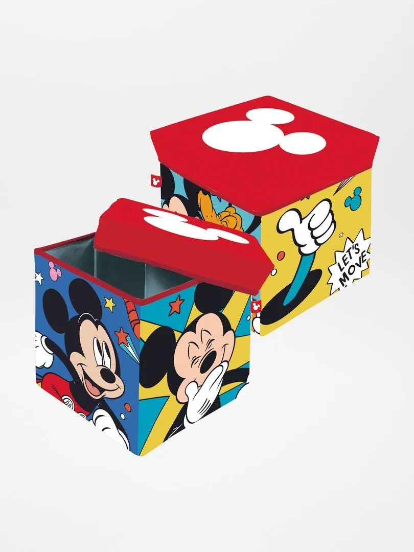 Cubo de almacenaje 'Mickey' - BLANCO