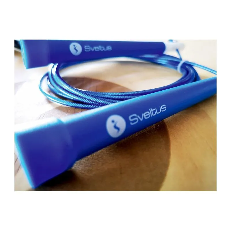 Cuerda de saltar SVELTUS Speed (azul)