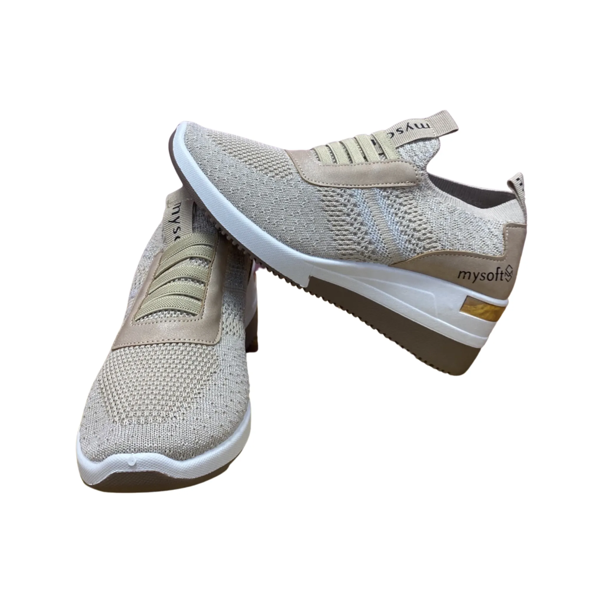 DEPORTIVA MUJER MYSOFT 23M280 BEIGE