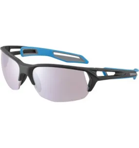 Gafas de sol Cébé S'track M 2.0 (Negro Azul Mate - Sensor Vario Rosa Cat 1 a 3)